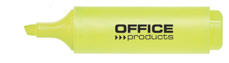 Zakreślacz fluorescencyjny OFFICE PRODUCTS, 2-5mm (linia), żółty