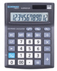 Kalkulator biurowy DONAU TECH OFFICE, 12-cyfr. wyświetlacz, wym. 137x101x30mm, czarny