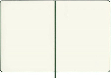 Notes MOLESKINE Classic XL (19x25cm) gładki, twarda oprawa, myrtle green, 192 strony, zielony