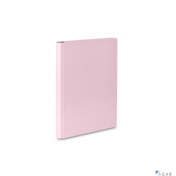 Teczka skrzydłowa z rzepem pastelowa róż VAUPE, 311/10