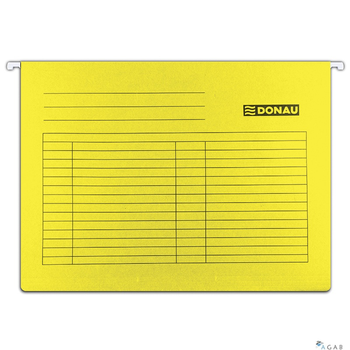 Teczka zawieszkowa żółta A4 230g 7410905-11 DONAU