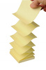 Ekologiczne karteczki samoprzylepne Post-it® Z-Notes (R330-1B), 76x76mm, 6 bl. x 100 kart., żółte