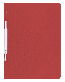Skoroszyt DONAU, preszpan, A4, twardy, 390gsm, czerwony