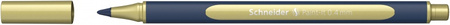 Pióro kulkowe SCHNEIDER Paint-It 050, metaliczne 0,4 mm, złoty metalik