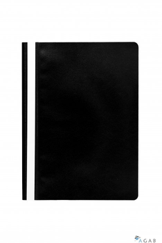 Skoroszyt miękki PP DOTTS (20) czarny polipropylen