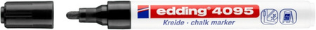 Marker kredowy e-4095 EDDING, 2-3mm, czarny