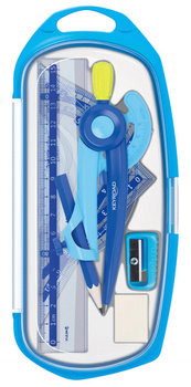 Zestaw geometryczny KEYROAD, duży, zawieszka, mix kolorów