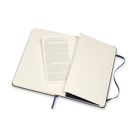 Notes MOLESKINE Classic M (11,5x18 cm) w linie, twarda oprawa, sapphire blue, 208 stron, niebieski