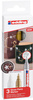Marker olejowy połyskujący e-750 EDDING, 2-4 mm, 3 szt., mix kolorów