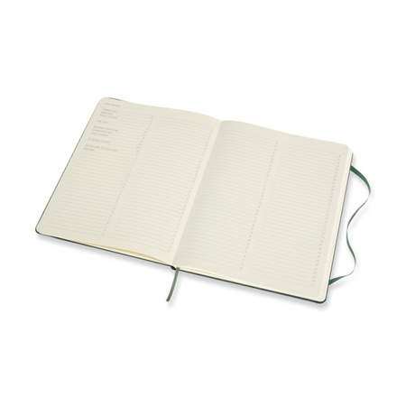 Notes MOLESKINE PROFESSIONAL XL (19x25 cm), forest green, twarda oprawa, 192 strony, zielony