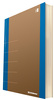 Notatnik DONAU Life, organizer, 165x230mm, 80 kart., niebieski