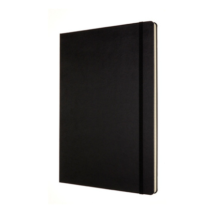 Notes MOLESKINE Classic A4 (21x29,7 cm) w linie, twarda oprawa, 192 strony, czarny