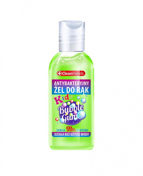 Antybakteryjny żel do rąk CLEAN HANDS, guma balonowa, 50 ml