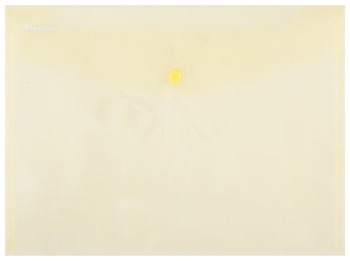 Teczka kopertowa DONAU zatrzask, PP, A4, 180mikr., żółta