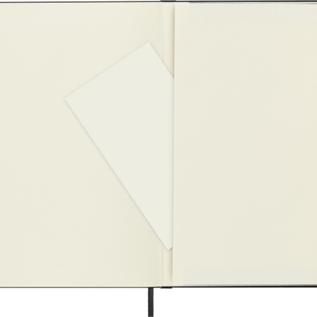 Notes MOLESKINE Classic edycja limitowana, twarda oprawa skórzana L (13x21 cm) w linie, czarny