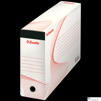 Pudło archiwizacyjne na teczki zawieszane, biały, 10965