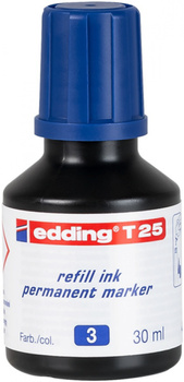 Tusz do uzupełniania markerów permanentnych e-T 25 EDDING, niebieski