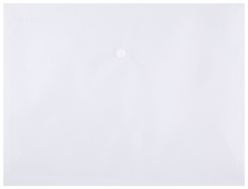 Teczka kopertowa DONAU zatrzask, PP, A4, 180mikr., transparentna