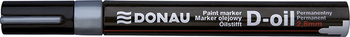 Marker olejowy DONAU D-Oil, okrągły, 2,8mm, srebrny