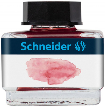 Atrament do piór SCHNEIDER, 15 ml, blush / ciemnoróżowy