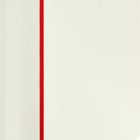 Notes MOLESKINE Classic P (9x14cm) gładki, miękka oprawa, 192 strony, czerwony