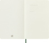 Notes MOLESKINE L (13x21cm) w kratkę, miękka oprawa, myrtle green, 192 strony, zielony