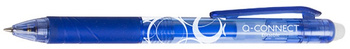 Długopis automatyczny Q-CONNECT , 1,0mm, wymazywalny, niebieski