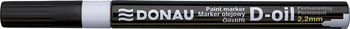 Marker olejowy DONAU, 2,2mm, zawieszka, biały