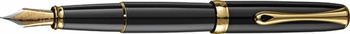Pióro wieczne DIPLOMAT Excellence A2, F, czarne/złote