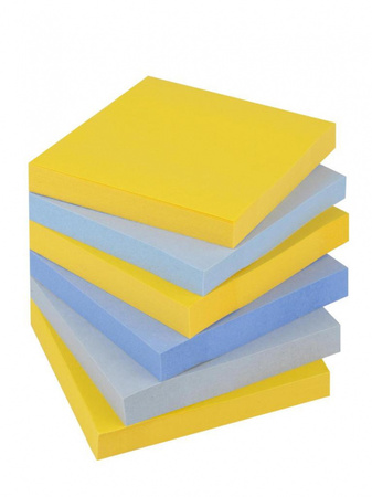 Karteczki samoprzylepne POST-IT® Super Sticky (654-6SS-NY), 76x76mm, 6x90 kart., new york