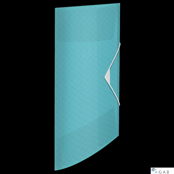 Teczka z gumką Esselte ColourBreeze, 15 mm, niebieski 626222