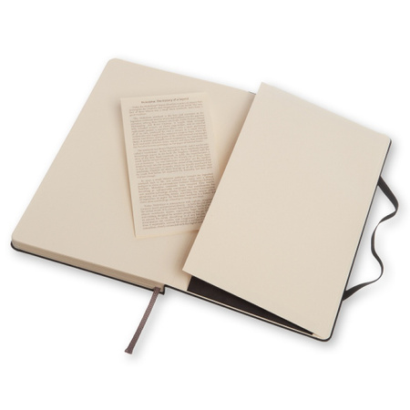 Notes MOLESKINE Classic L (13x21cm) w kropki, twarda oprawa, 240 stron, czarny