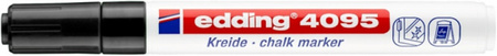 Marker kredowy e-4095 EDDING, 2-3mm, czarny