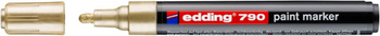 Marker olejowy e-790 EDDING, 2-3mm, złoty