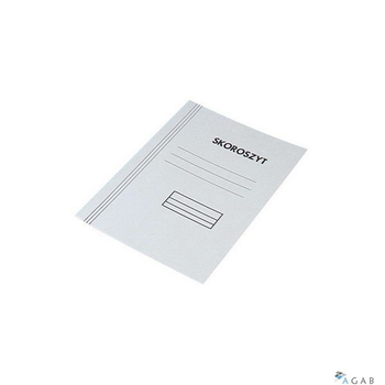 Skoroszyt zwykły A4 biały 350g 50szt. KIEL-TECH