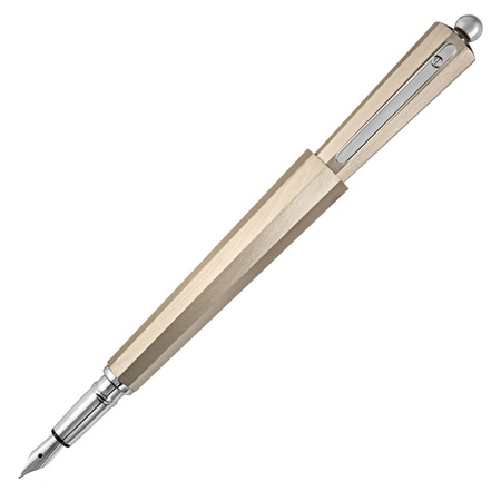 Pióro wieczne GIULIANO MAZZUOLI Moka, ivory aluminium