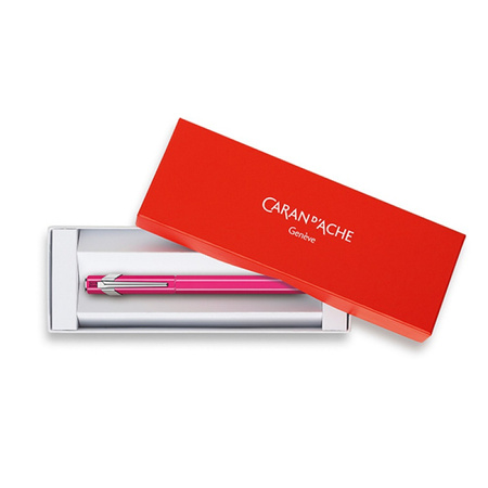 Pióro wieczne CARAN D'ACHE 849 Fluo Line, F, różowe