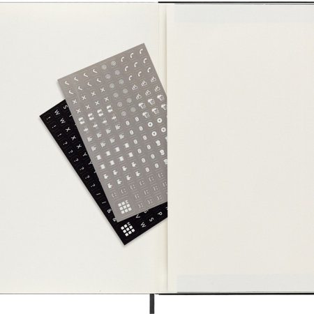 Notes MOLESKINE PROFESSIONAL XL (19x25 cm), twarda oprawa, 192 strony, czarny
