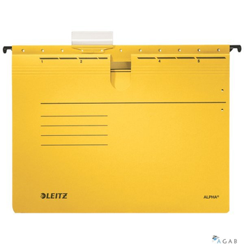 Skoroszyt zawieszany ALPHA żółty  Leitz 19840115