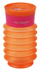 Temperówka KEYROAD Stretch Expandable, plastikowa, podwójna, blister, mix kolorów