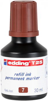 Tusz do uzupełniania markerów permanentnych e-T 25 EDDING, brązowy