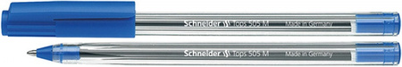 Długopis SCHNEIDER Tops 505, M, niebieski