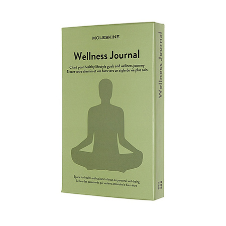 Notes MOLESKINE Passion Journal Wellness (13x21 cm), 400 stron, zielony
