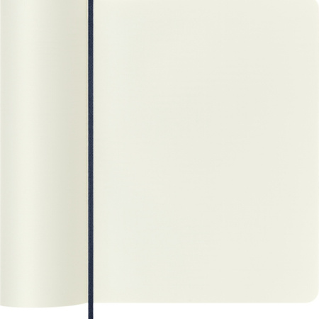 Notes MOLESKINE XL (19x25cm) gładki, miękka oprawa, sapphire blue, 192 strony, niebieski