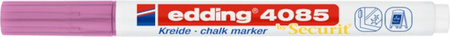 Marker kredowy e-4085 EDDING, 1-2 mm, metaliczny różowy