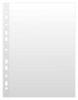 Koszulki na dokumenty DONAU, PP, A4, krystal, 50mikr., 100szt.