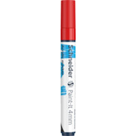 Marker akrylowy SCHNEIDER Paint-It 320, 4 mm, czerwony