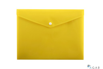 Teczka A4 kop.na zatrz.zółta PP-113 TT7592/7941