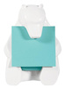 Podajnik do karteczek samoprzylepnych POST-IT® Miś (Bear-330), biały, w zestawie 1 bloczek Super Sticky Z-Notes