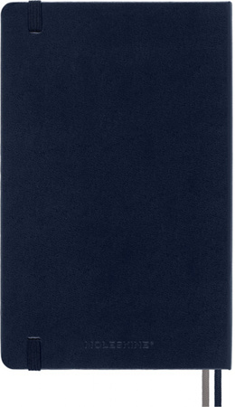 Notes MOLESKINE Classic L (13x21 cm) gładki, twarda oprawa, sapphire blue, 400 stron, niebieski
